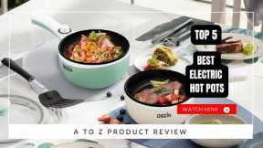 Best Electric Hot Pots On Amazon / Top 5 Product ( Reviewed & Tested )