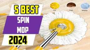 ✅Best 5 Spin Mop Reviews in 2024 | 360 Spin Mop Buying Guide