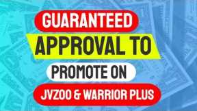 How Beginner Affiliate Marketers can Get Approved on JVZoo, WarriorPlus| Promote product launches