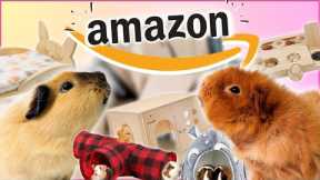 Testing Amazon Guinea Pig Products! 🛒