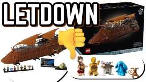 Why the LEGO Star Wars UCS Jabba's Sail Barge (75397) is a MASSIVE Disappointment