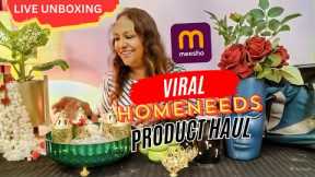 Meesho Household Product Live Unboxing | Meesho Festive Season Product | Honest Review @AnjumReviews