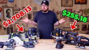 I Test Cheap vs. Expensive Woodworking Tools