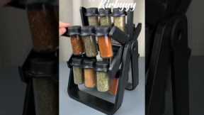 9/100 Revolutionize Your Kitchen! 18-Jar Spice Rack Organizer & Storage Solution.  #kitchencanister