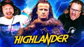 HIGHLANDER (1986) MOVIE REACTION!! FIRST TIME WATCHING!! Sean Connery | Christopher lambert | Review