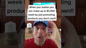 Got commission $1350 after promoting digital product. #clickbank #jvzoo #affiliatemarketing