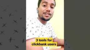 3 best tools for clickbank affiliate marketers 💥💥#shorts #clickbank