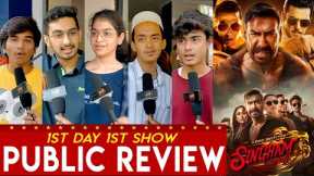 Singham Again Public Review, Ajay Devgan, Akshay Kumar, Tiger S, Singham Again Movie Public Review,