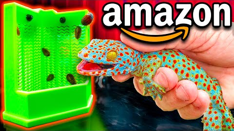 Testing 5 Crazy Reptile Products On Amazon!