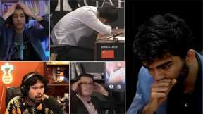 Everyone REACTION to Ding BLUNDER to LOSE the world chess championship