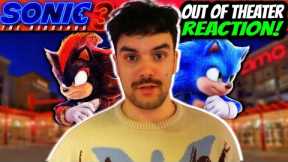 Sonic Movie 3 Out Of Theater Reaction! - I CRIED! (EMOTIONAL)