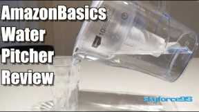 Amazon Basics 10 Cup Water 1 Pitcher & 1 Filter Review