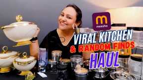 Meesho Viral Kitchen & Random Finds Haul, Affordable Meesho Product Review Live Unboxing #meeshohaul