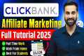 Clickbank Affiliate Marketing For