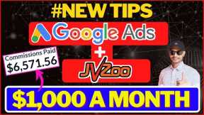 JVZoo Affiliate Marketing Tutorial with Paid Traffic || (Google Ads = $1,000/Month)