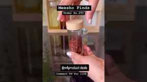 Meesho Finds Under ₹250 | Affordable Storage Jars with Rack