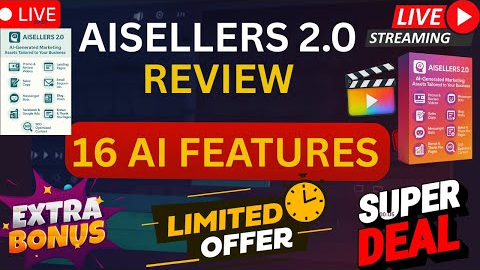 AiSellers 2.0 Review |🎯 Ai Sellers 2.0 Review 🎁[ 16 In 1 Marketing Apps ]