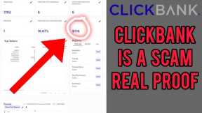 ClickBank Is A Scam (Real Proof Earnings) #howtomakemoneyonline #makemoneyonline