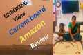Amazon Carrom board Unboxing video