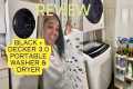 BLACK DECKER PORTABLE WASHER AND