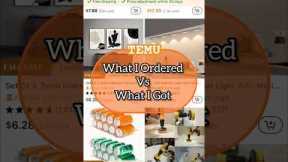 🤔 TEMU Finds | What I Ordered Vs What I Got #temu #temufinds #homedecor