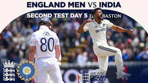 Deep Takes SIX As India Win At Edgbaston! | Highlights - England v India Day 5 | Rothesay Test 2025