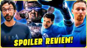 FANTASTIC FOUR FIRST STEPS SPOILER REVIEW!! Full Movie Breakdown & Avengers Doomsday Theories