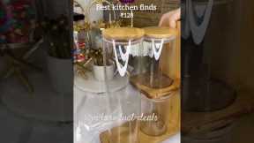 Stylish Kitchen Jars Set Under ₹130 | Best Budget Find from Meesho!