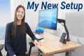DESK MAKEOVER | My New Desk Setup in
