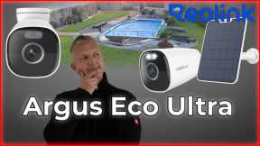 Reolink Argus Eco Ultra: Solar-Powered Security Made Easy