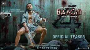 Baaghi 4 Teaser | Tiger, Sanjay, Harnaaz, Sonam | Sajid Nadiadwala | A.Harsha | In Cinemas 5th Sept