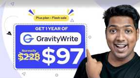 Weekend SALE: Get GravityWrite @ $97 /year