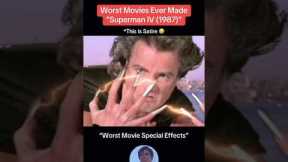 Worst 80’s Movies Ever Superman IV (1987) *This is satire 😂 #funny #movie #review