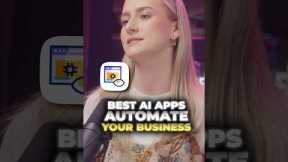 Top AI tools to run your business