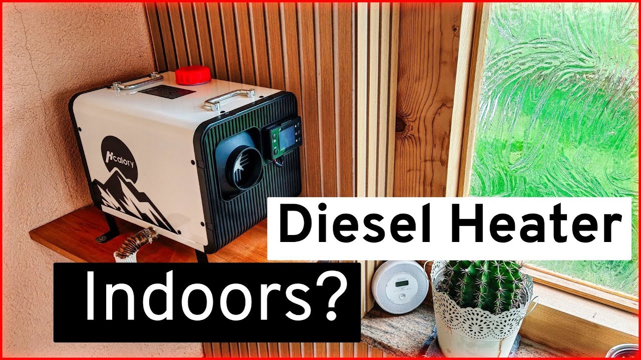 Effortless Winter Heating: DIY Diesel Heater Setup!