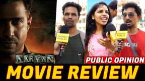 Aaryan Public Review | Aaryan Movie Review | Aaryan Review | Aaryan Review Tamil | Vishnu Vishal!