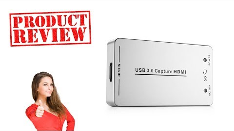 TNP UH60 HDMI To USB 3.0 Video Capture Dongle - Unboxing & Review