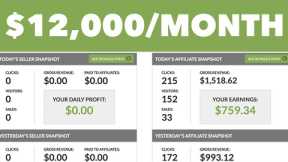 Make $12,601/Month With A Beginner Friendly Way (JVZoo Affiliate Marketing Tutorial) | PayPal Money