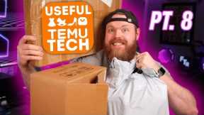 Actually Useful Temu Tech, Best Haul Yet! Part 8 - Tech, Gaming, Gadgets, and More!