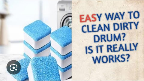 Washing Machine Cleaning  90Tablets 189rs👍🏻Amazon product  review#unboxing#washing#washingmachine