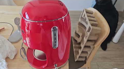 SMEG Red Coffee Maker Full Unboxing Review (DCF02 Drip Machine) - Amazon