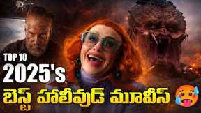 Top 10 Best Hollywood Movies of 2025 🔥 | Telugu Movie Lovers Must Watch 
