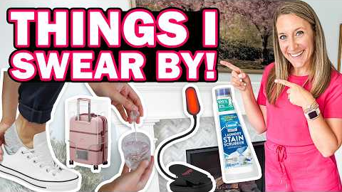 20 Random Finds I Can't Live Without!  Favorites I Swear By That Add Convenience.