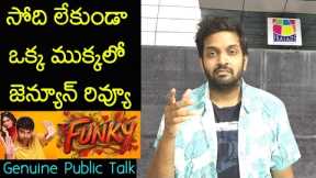 Jabardasth Mahidhar Review On Funky Movie | Viswaksen | Funky Review | Funky Public Talk