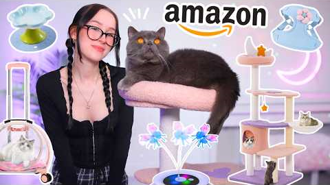 I Bought The MOST WISHED FOR Cat Products From Amazon... *are they worth buying?!*