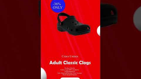 Crocs Unisex-Adult Classic Clogs (Best Sellers amazon product)