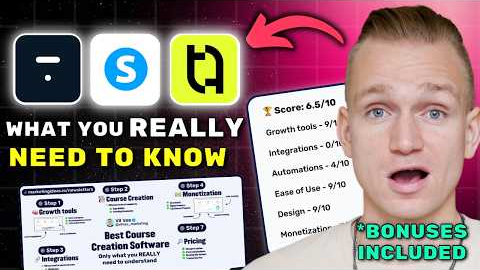 Thinkific vs Systeme io vs Teachable Review 2026 ($7280 In Bonuses + Discounts)