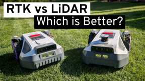RTK vs LiDAR Which Robot Mower Is ACTUALLY Better - ANTHBOT M5 vs M9 Test