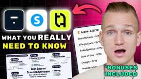 Thinkific vs Systeme io vs Teachable Review 2026 ($7280 In Bonuses + Discounts)