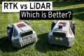 RTK vs LiDAR Which Robot Mower Is